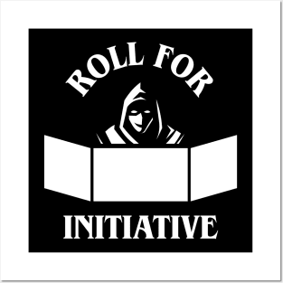 Roll for Initiative Game Master TRPG Tabletop RPG Gaming Addict Posters and Art